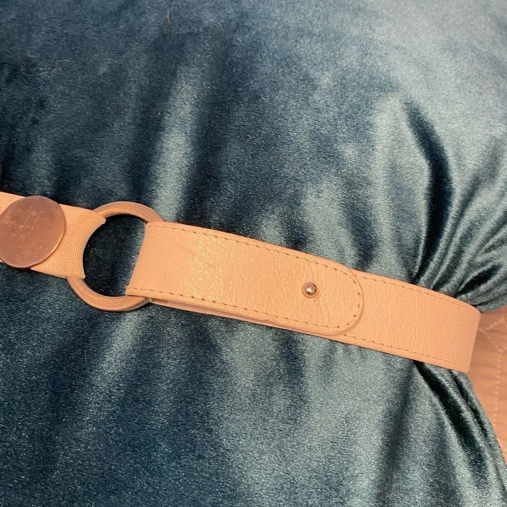 Suzi Roher genuine leather/metal belt